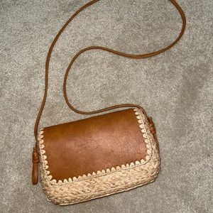 Universal Thread Straw Crossbody Purse